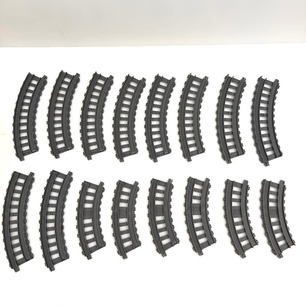Thomas & Friends Trackmaster Grey Track 16 Piece Curved CS CL Lot